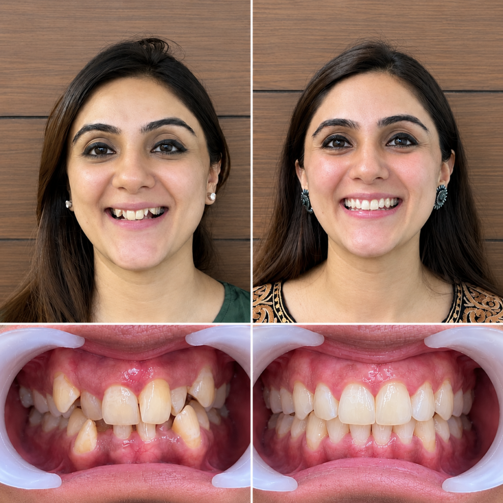 Before and After Dental Transformation