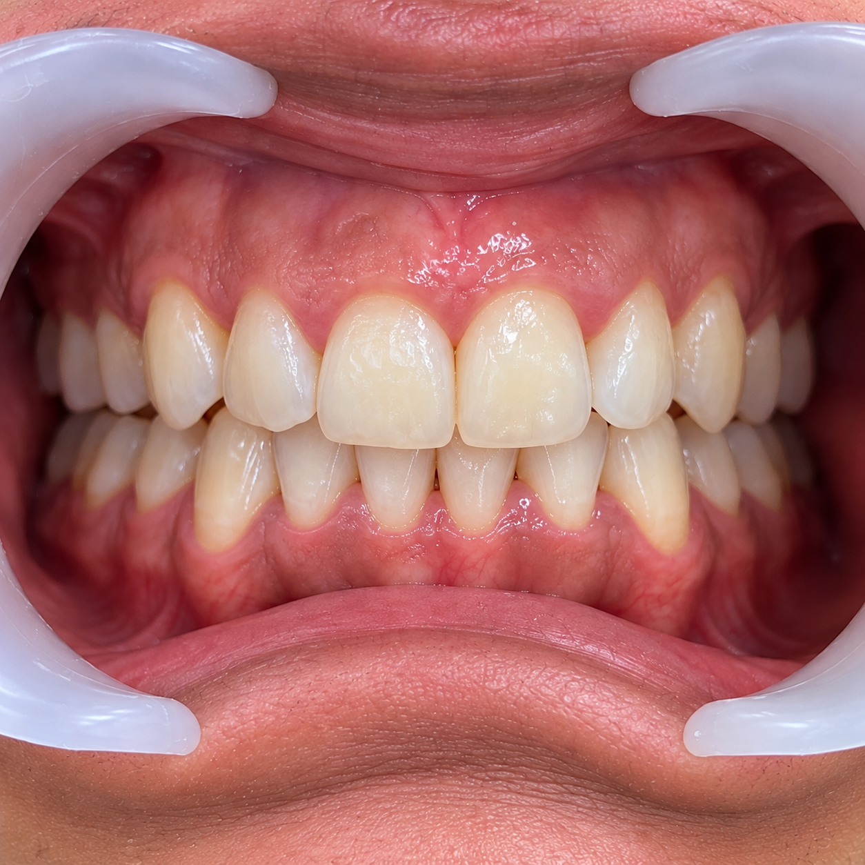 After Invisalign – Gaps