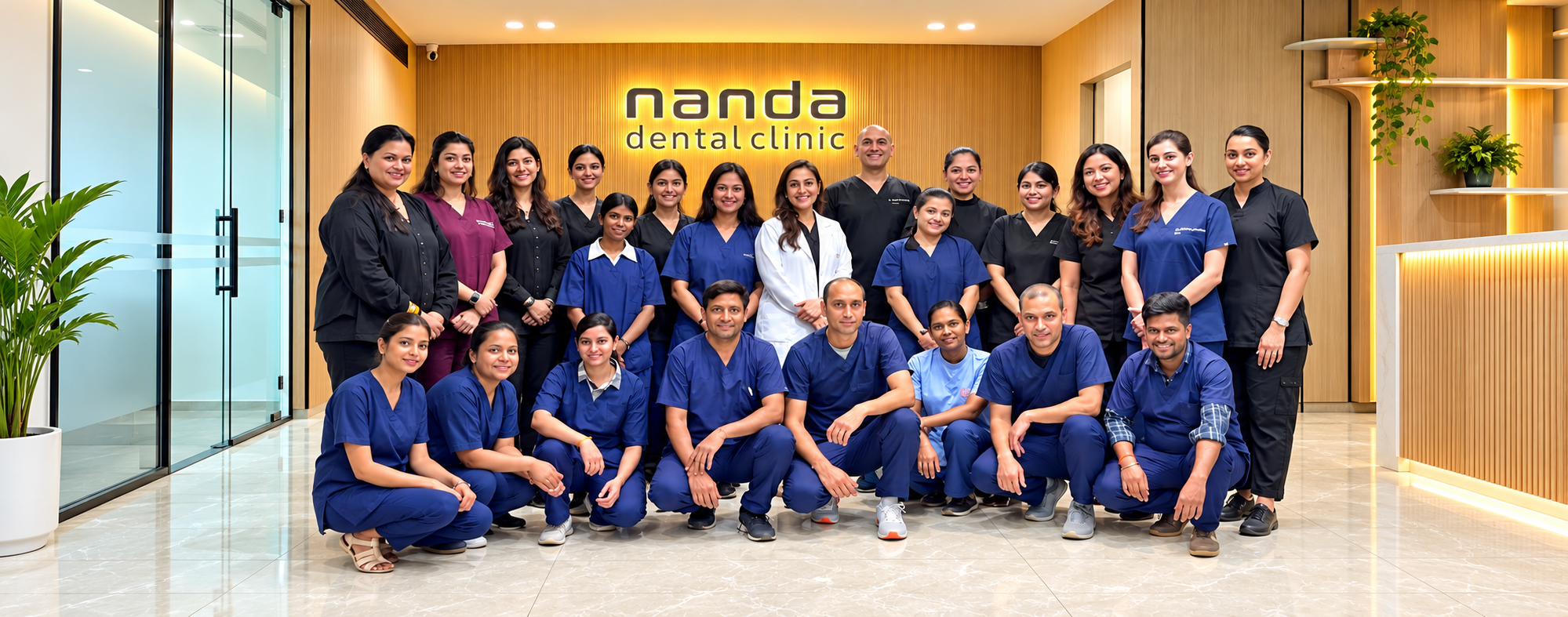 The Nanda Dental specialist team
